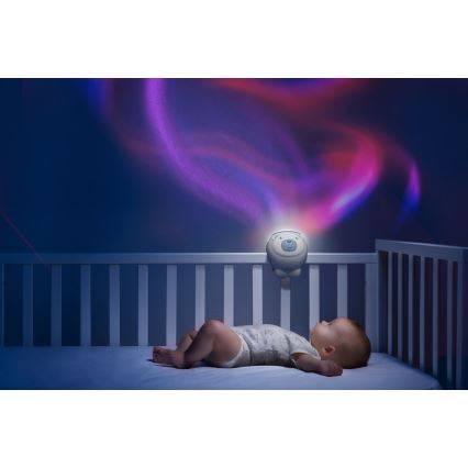 Chicco - Projecteur enfant 2en1 POLAR BEAR bleu