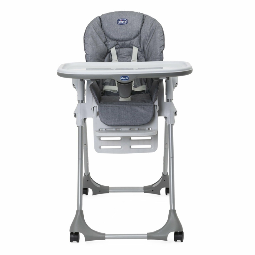 Chicco - Sedia da pranzo per bambini Polly Easy grigio