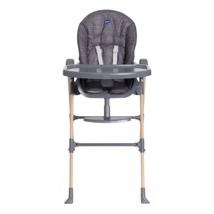 Chicco - Sedia da pranzo per bambini Polly Essential - grigio