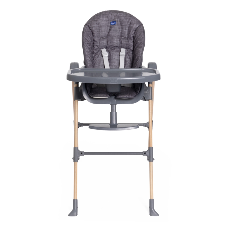 Chicco - Sedia da pranzo per bambini Polly Essential - grigio