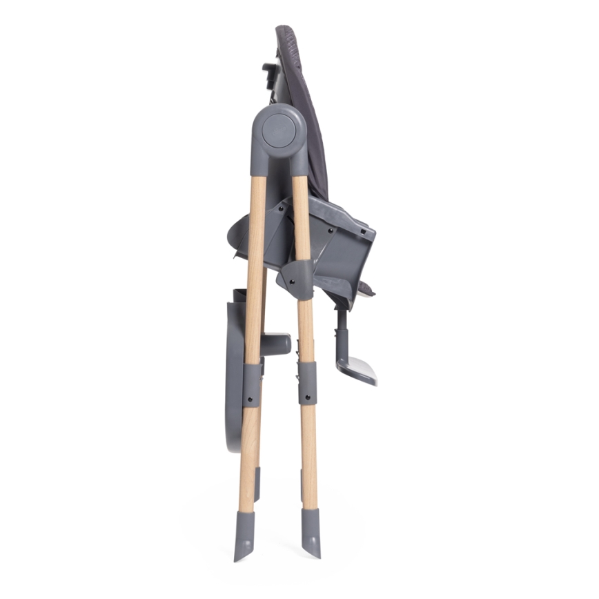 Chicco - Sedia da pranzo per bambini Polly Essential - grigio