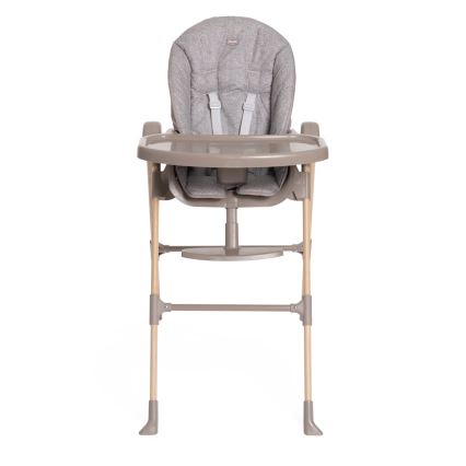Chicco - Sedia da pranzo per bambini Polly Essential - grigio/marrone