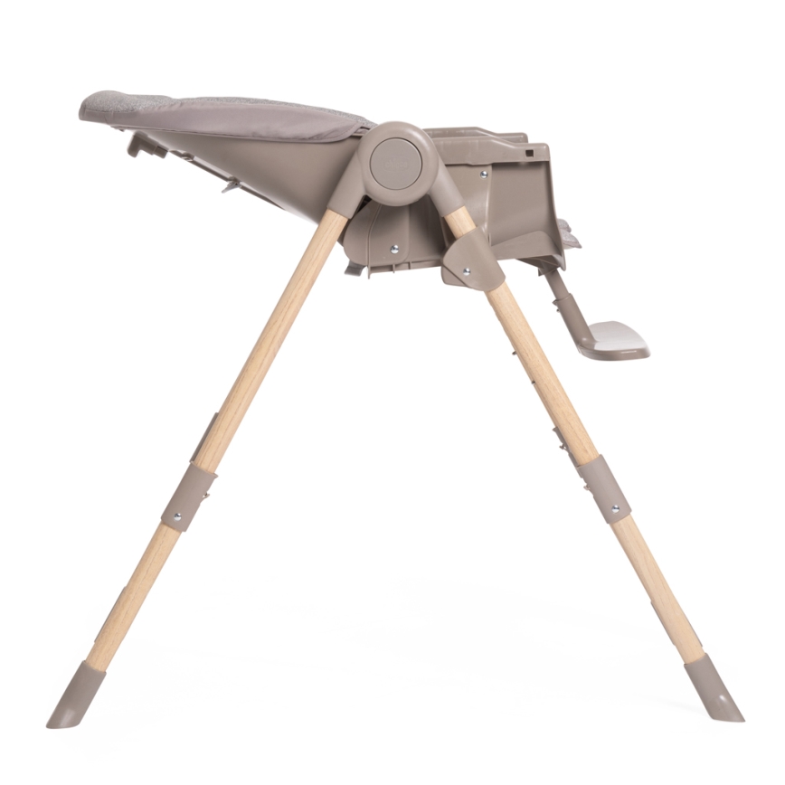 Chicco - Sedia da pranzo per bambini Polly Essential - grigio/marrone