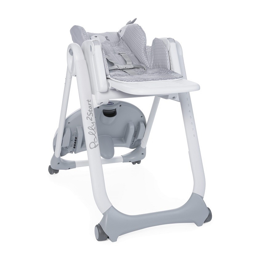 Chicco - Sedia da pranzo per bambini Polly2Start - Dots