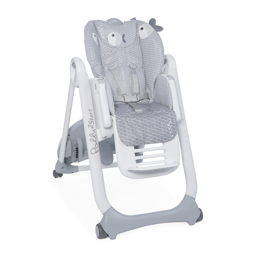 Chicco - Sedia da pranzo per bambini Polly2Start - Dots