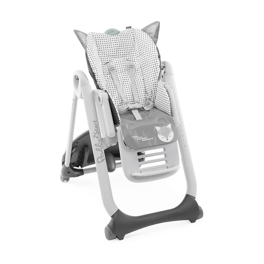 Chicco - Sedia da pranzo per bambini Polly2Start - Foxy