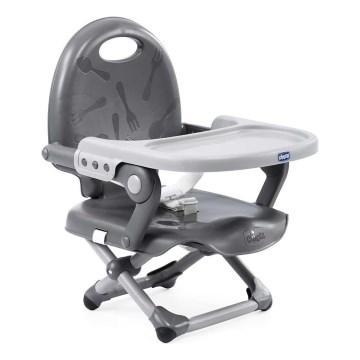 Chicco - Seggiolino portatile per bambini POCKET SNACK grigio