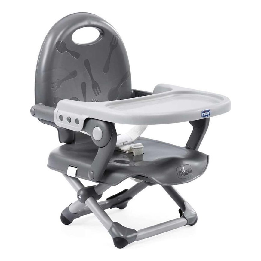 Chicco - Seggiolino portatile per bambini POCKET SNACK grigio