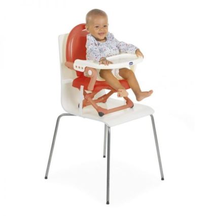 Chicco - Seggiolino portatile per bambini POCKET SNACK rosso