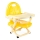 Chicco - Siège rehausseur portable pour enfants POCKET SNACK jaune
