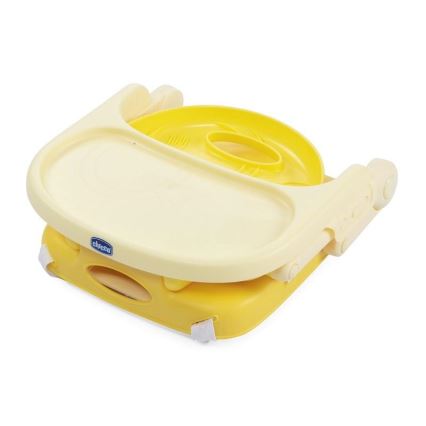 Chicco - Siège rehausseur portable pour enfants POCKET SNACK jaune