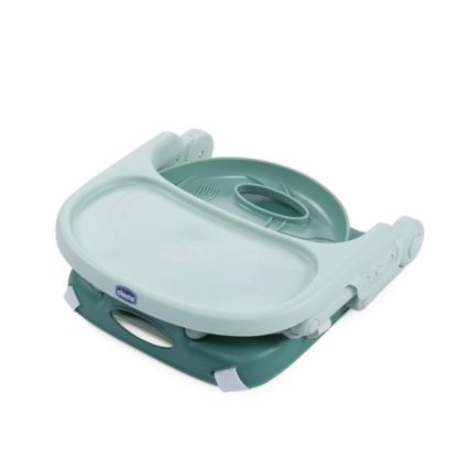 Chicco - Siège rehausseur portable pour enfants POCKET SNACK turquoise