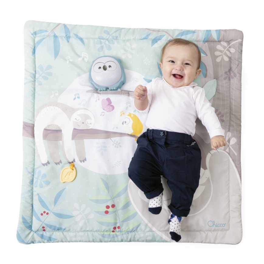 Chicco - Spieldecke für Kinder 2-in-1 Eule