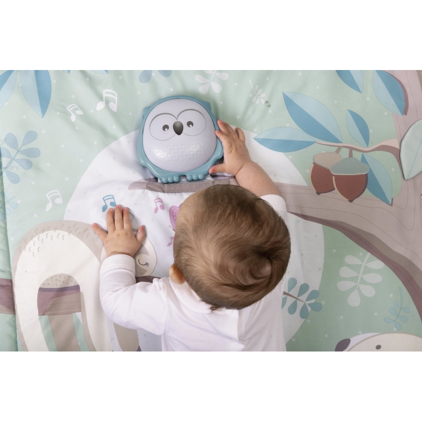Chicco - Spieldecke für Kinder 2-in-1 Eule