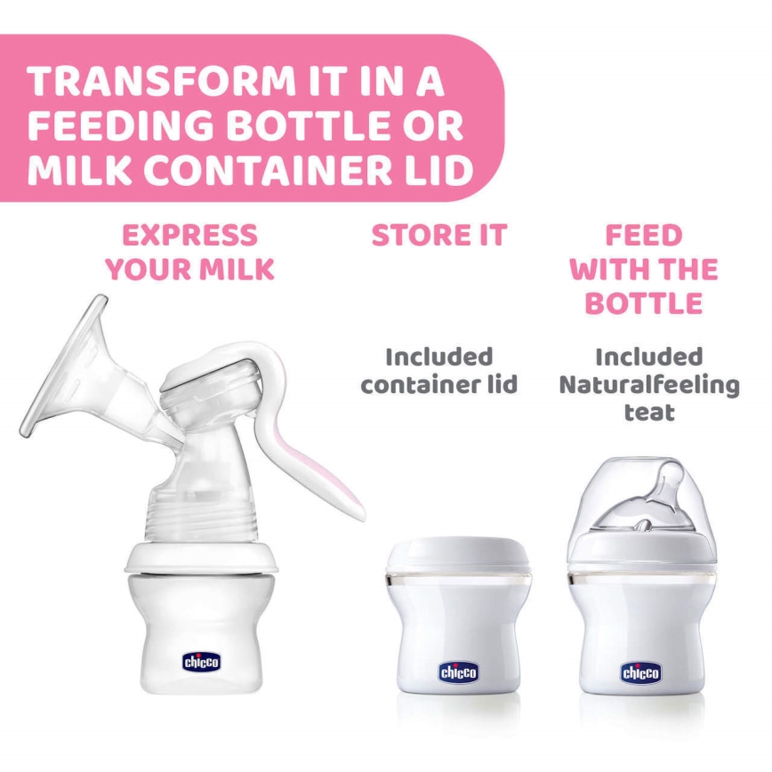 Chicco - Tire-lait manuel Natural Feeling