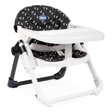 Chicco - Tragbarer Kinderstuhl mit Sitzerhöhung CHAIRY schwarz