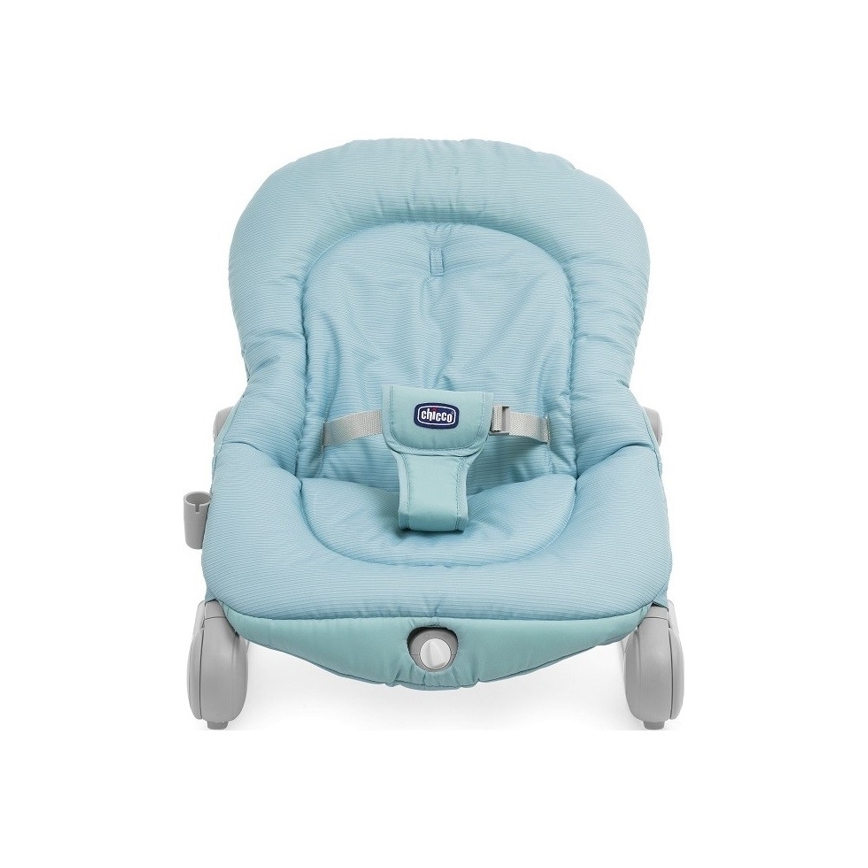 Chicco - Transat bébé vibrant avec mélodie BALLOON Froggy bleu