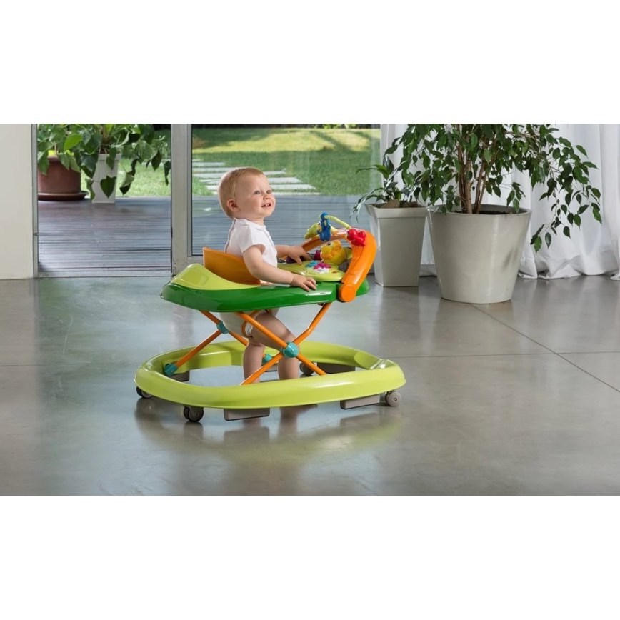 Chicco - Trotteur pour bébé WALKY TALKY vert
