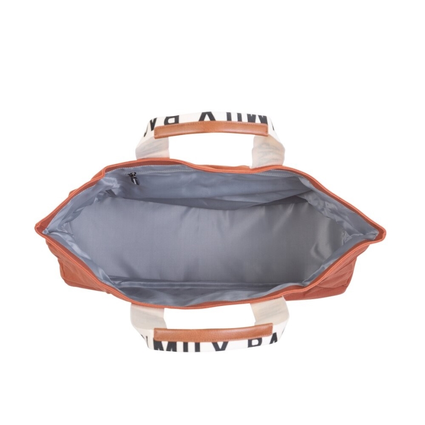 Childhome - Borsa da viaggio FAMILY BAG CANVAS arancione