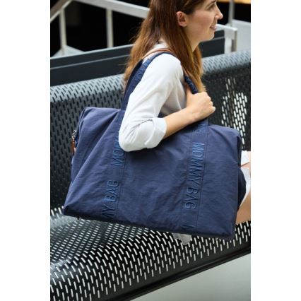 Childhome - Borsa fasciatoio MOMMY BAG blu
