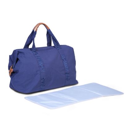 Childhome - Borsa fasciatoio MOMMY BAG blu