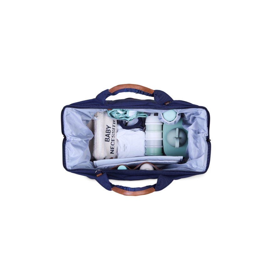 Childhome - Borsa fasciatoio MOMMY BAG blu