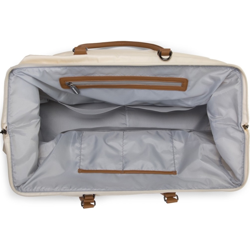 Childhome - Borsa fasciatoio MOMMY BAG cremoso