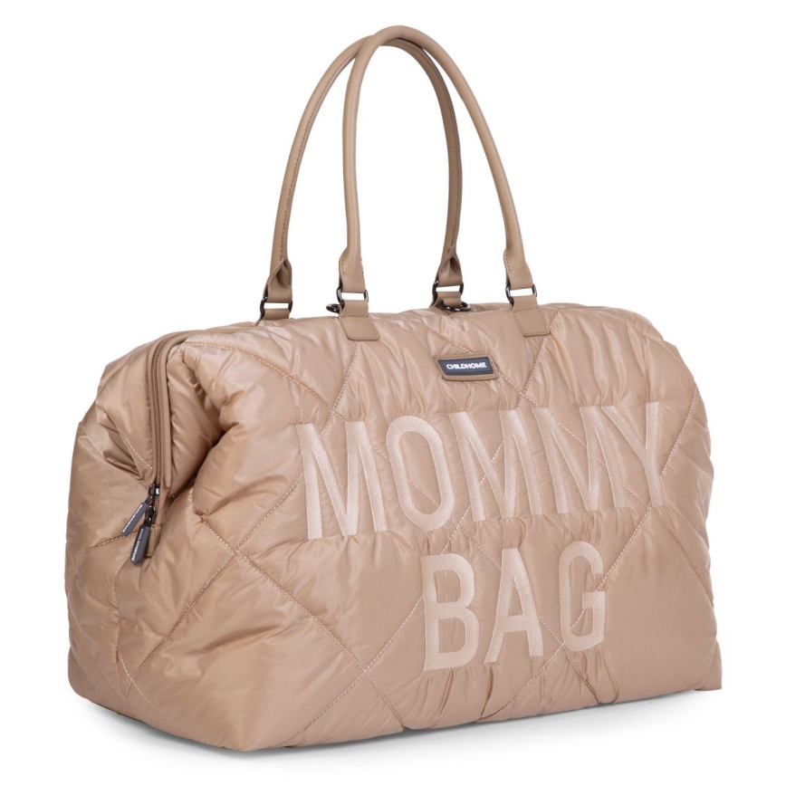 Childhome - Borsa fasciatoio MOMMY BAG PUFFERED beige