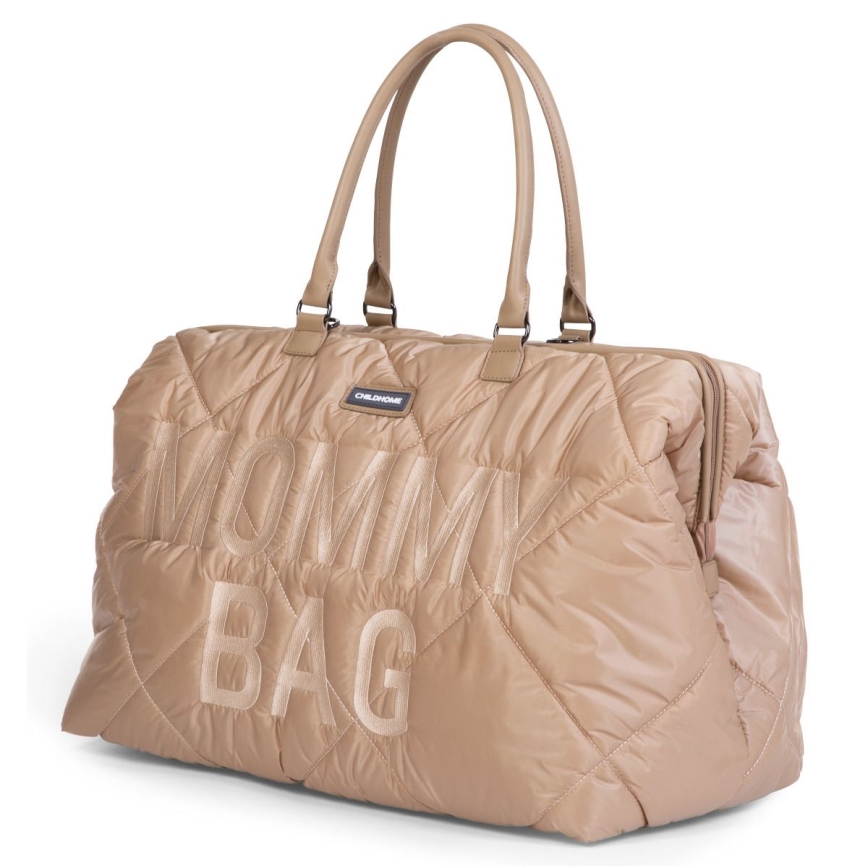 Childhome - Borsa fasciatoio MOMMY BAG PUFFERED beige
