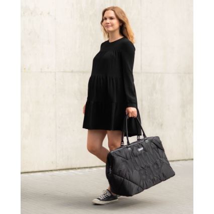Childhome - Borsa fasciatoio MOMMY BAG PUFFERED nero