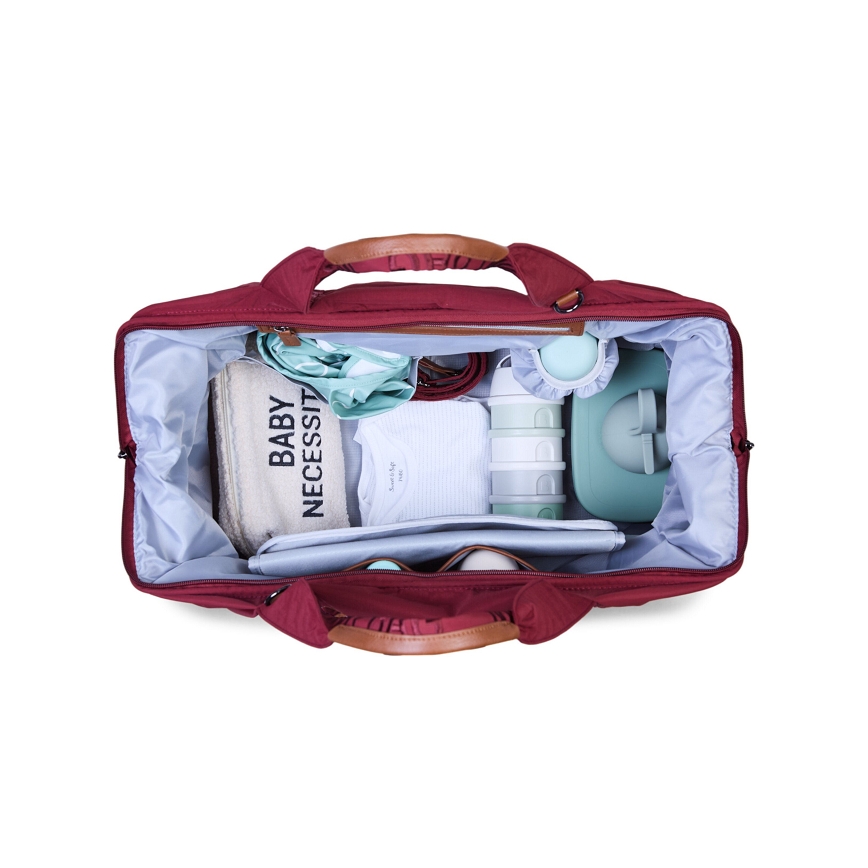 Childhome - Borsa fasciatoio MOMMY BAG rosso
