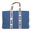 Childhome - Reisetasche FAMILY BAG CANVAS blau