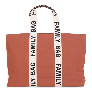 Childhome - Reisetasche FAMILY BAG CANVAS orange