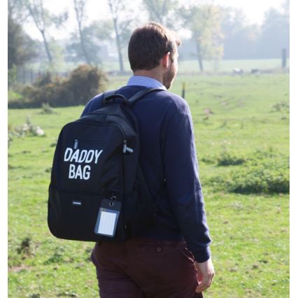 Childhome - Sac à dos à langer DADDY BAG noir