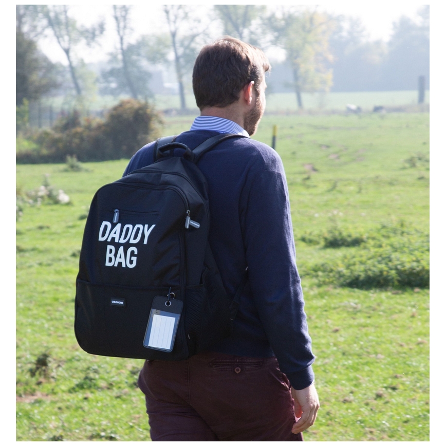 Childhome - Sac à dos à langer DADDY BAG noir