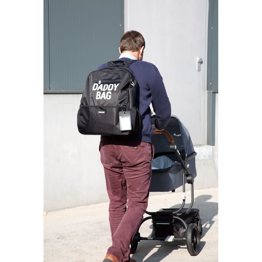 Childhome - Sac à dos à langer DADDY BAG noir
