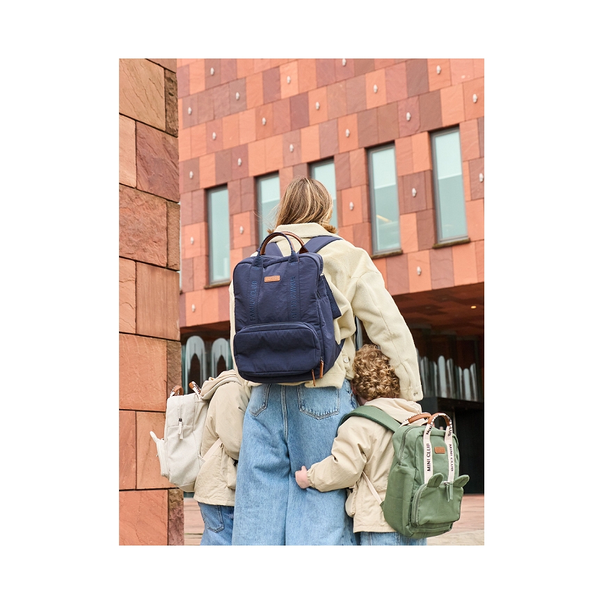 Childhome - Sac à dos à langer FAMILY CLUB bleu