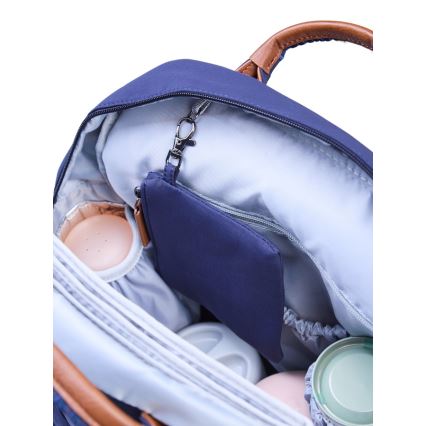 Childhome - Sac à dos à langer FAMILY CLUB bleu