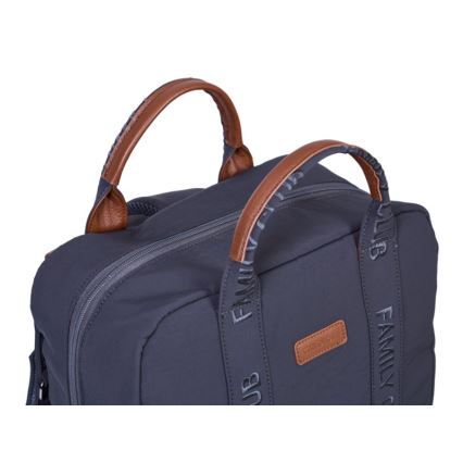 Childhome - Sac à dos à langer FAMILY CLUB SIGNATURE gris