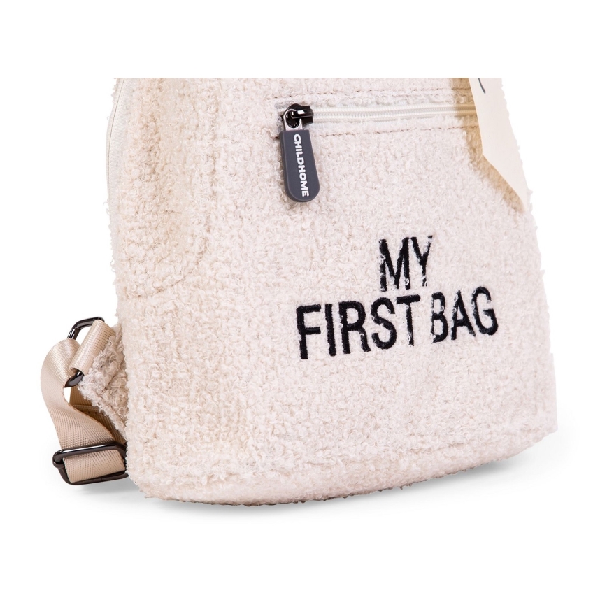 Childhome - Sac à dos enfant MY FIRST BAG crème