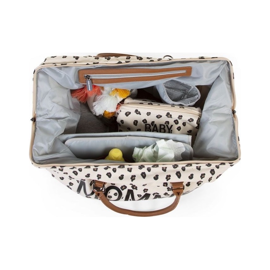 Childhome - Sac à langer MOMMY BAG léopard