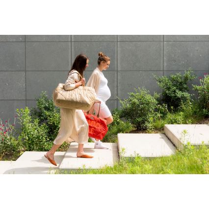 Childhome - Sac à langer MOMMY BAG PUFFERED beige