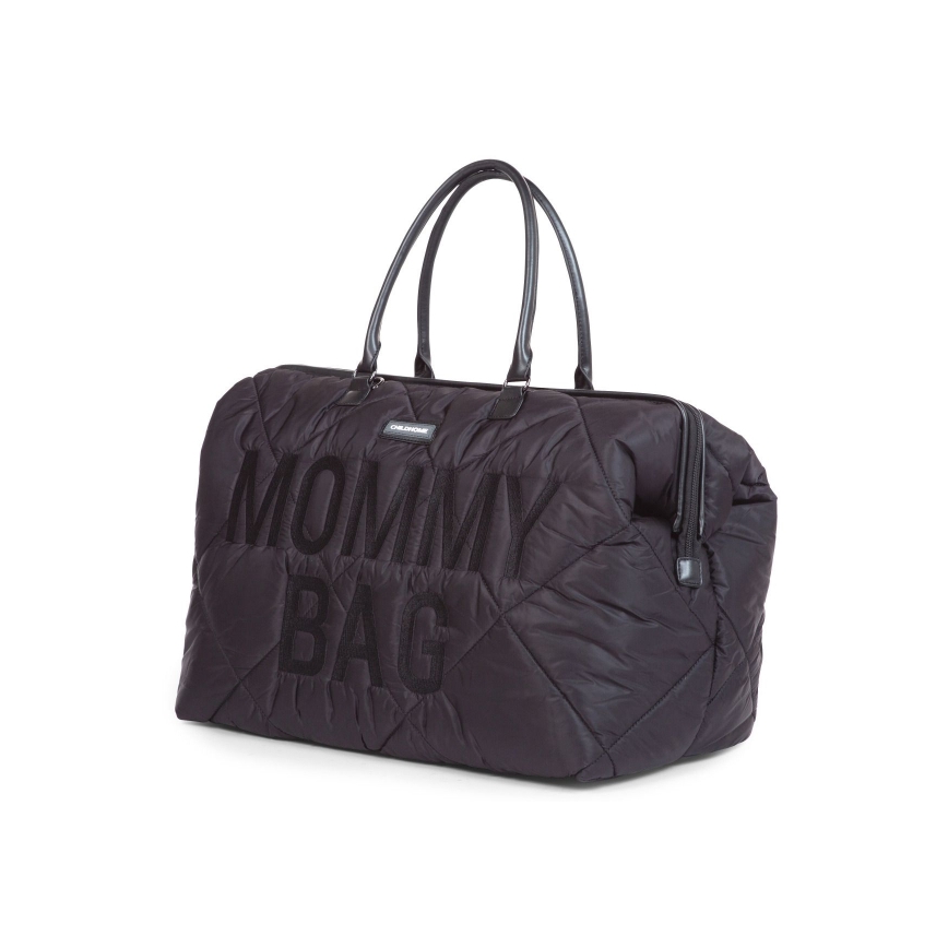 Childhome - Sac à langer MOMMY BAG PUFFERED noir
