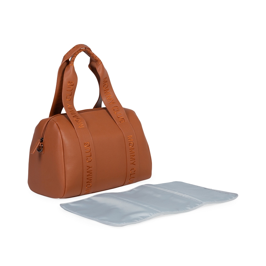 Childhome - Sac à langer MOMMY CLUB marron