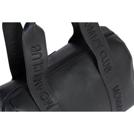 Childhome - Sac à langer MOMMY CLUB noir