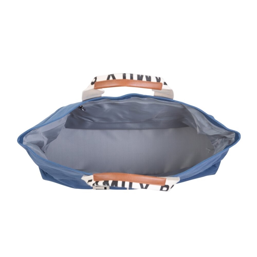 Childhome - Sac de voyage FAMILY BAG CANVAS bleu