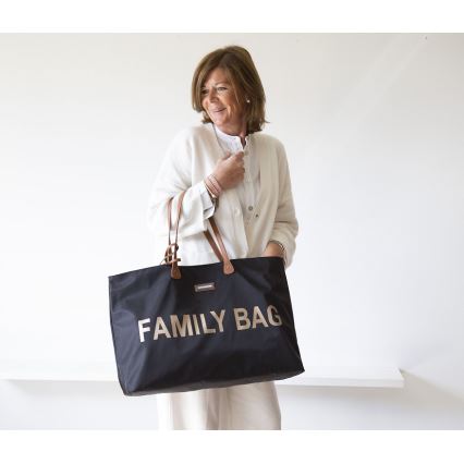 Childhome - Sac de voyage FAMILY BAG noir