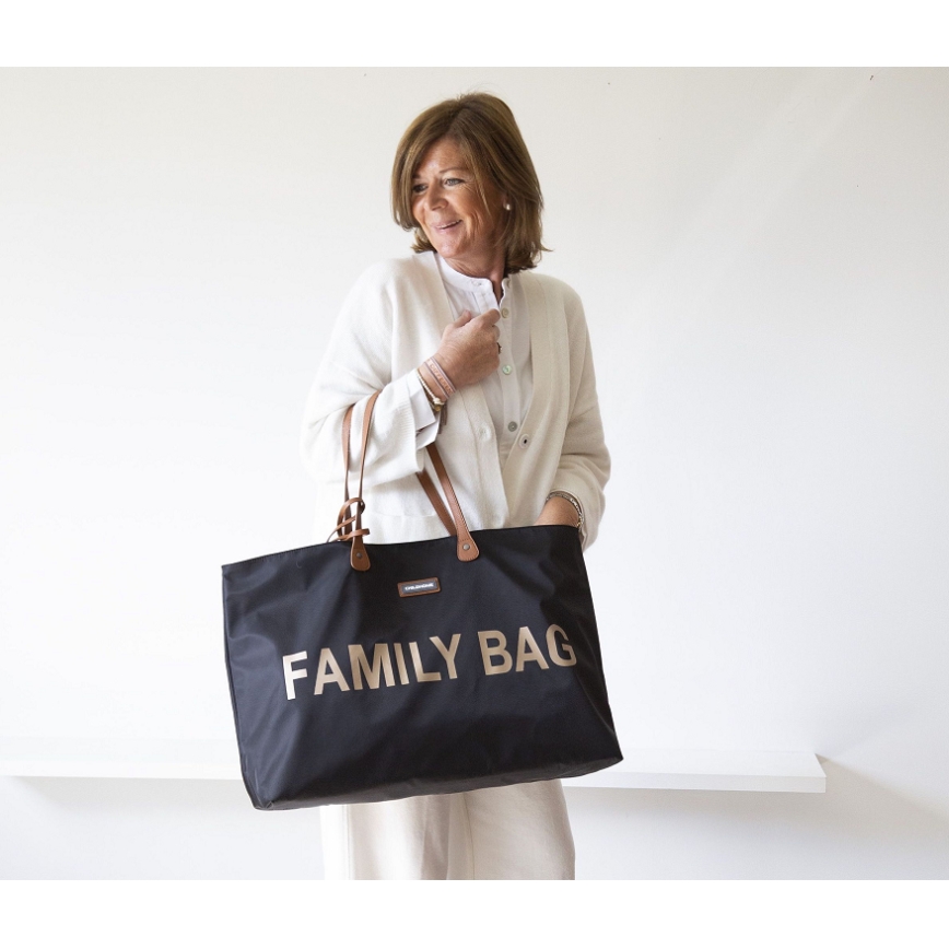 Childhome - Sac de voyage FAMILY BAG noir