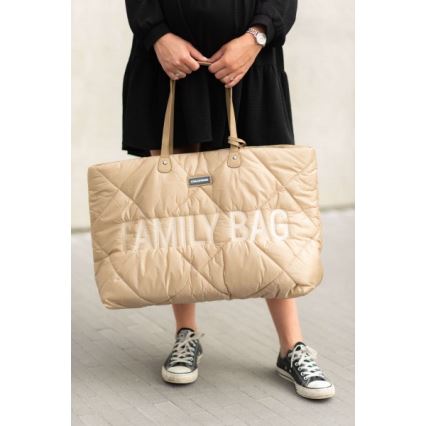 Childhome - Sac de voyage FAMILY BAG PUFFERED crème