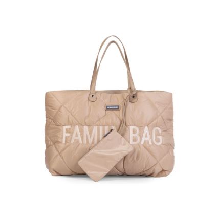 Childhome - Sac de voyage FAMILY BAG PUFFERED crème